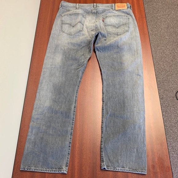 Classic Levi's 501 Gray Jeans - Picture 3 of 5